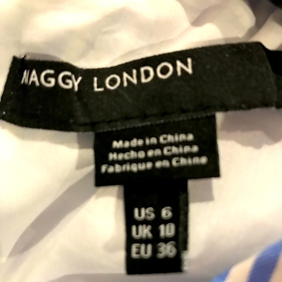 Cute summer dress, Maggie London, exposed shoulders. - Picture 6 of 6